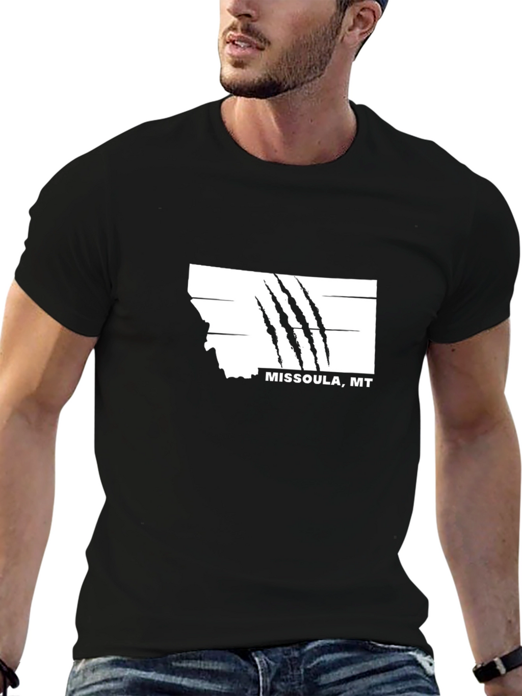 Montana Missoula MT Claw T-Shirt