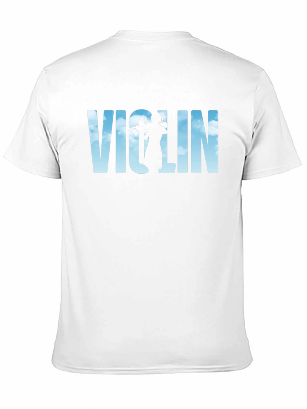 Violin Music T-Shirt - Sky Design