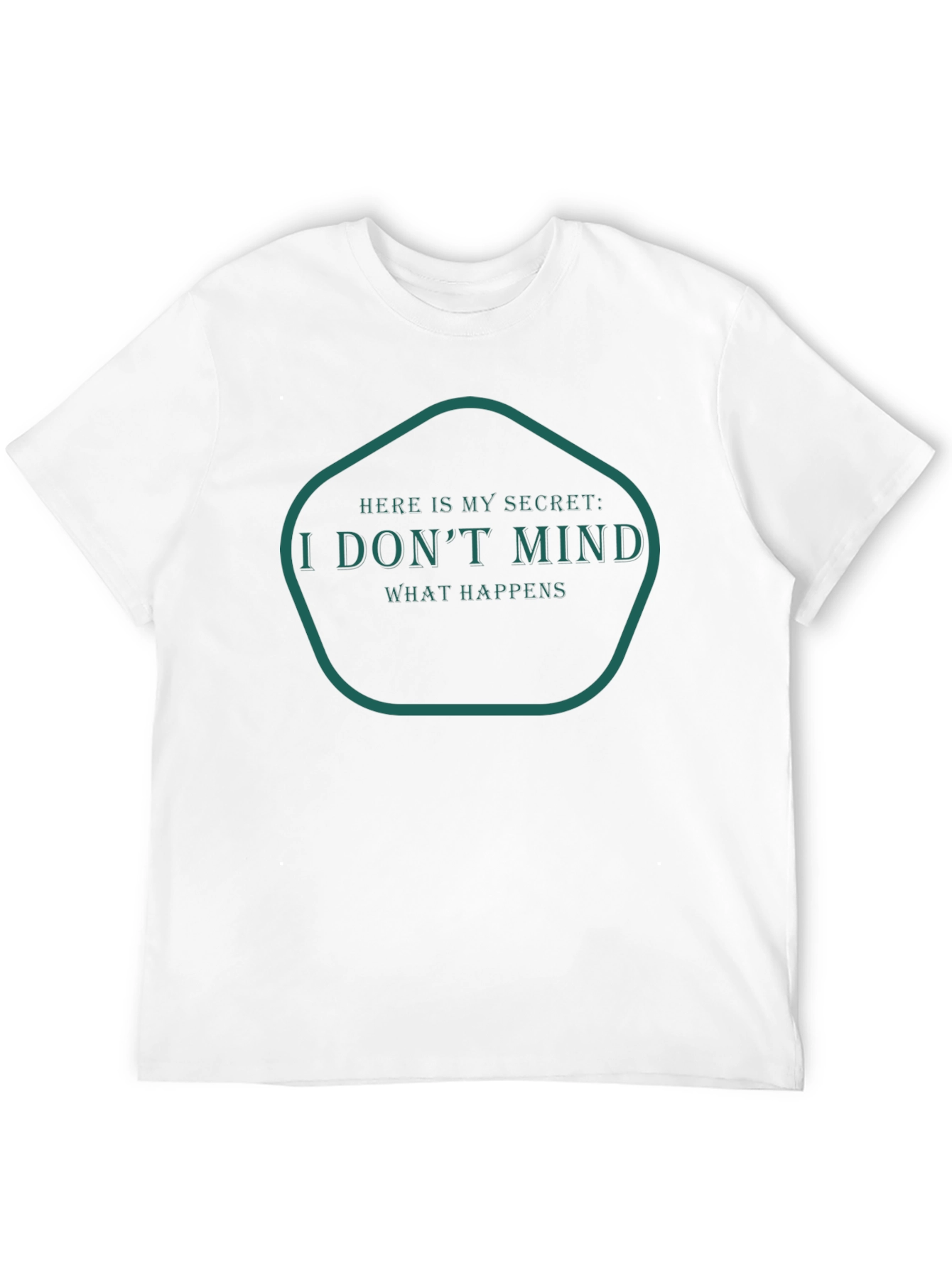I Dont Mind Graphic Tee - Trendy T-Shirt