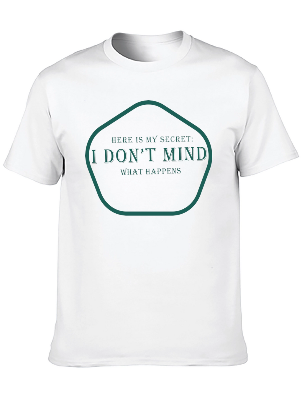 I Dont Mind Graphic Tee - Trendy T-Shirt