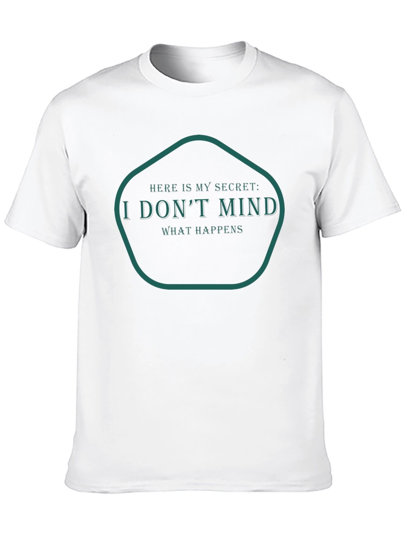I Dont Mind Graphic Tee - Trendy T-Shirt