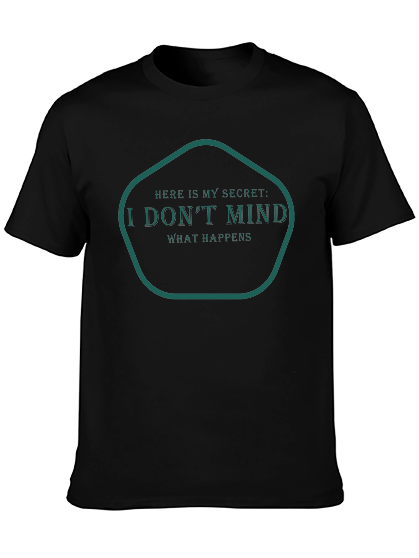 I Dont Mind Graphic Tee - Trendy T-Shirt