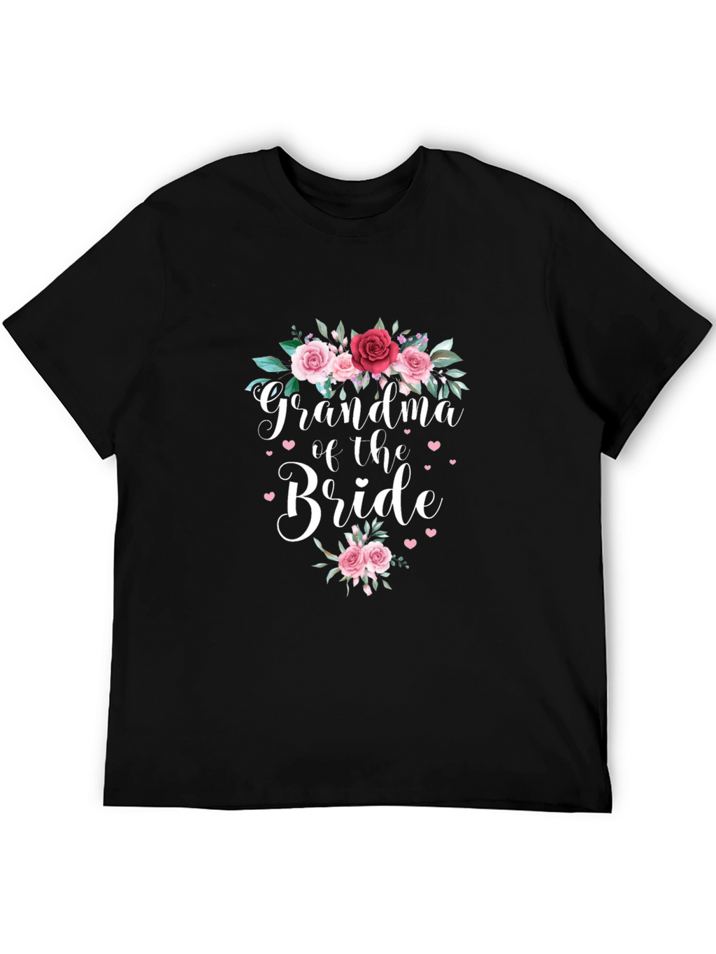 Grandma of the Bride Floral T-Shirt