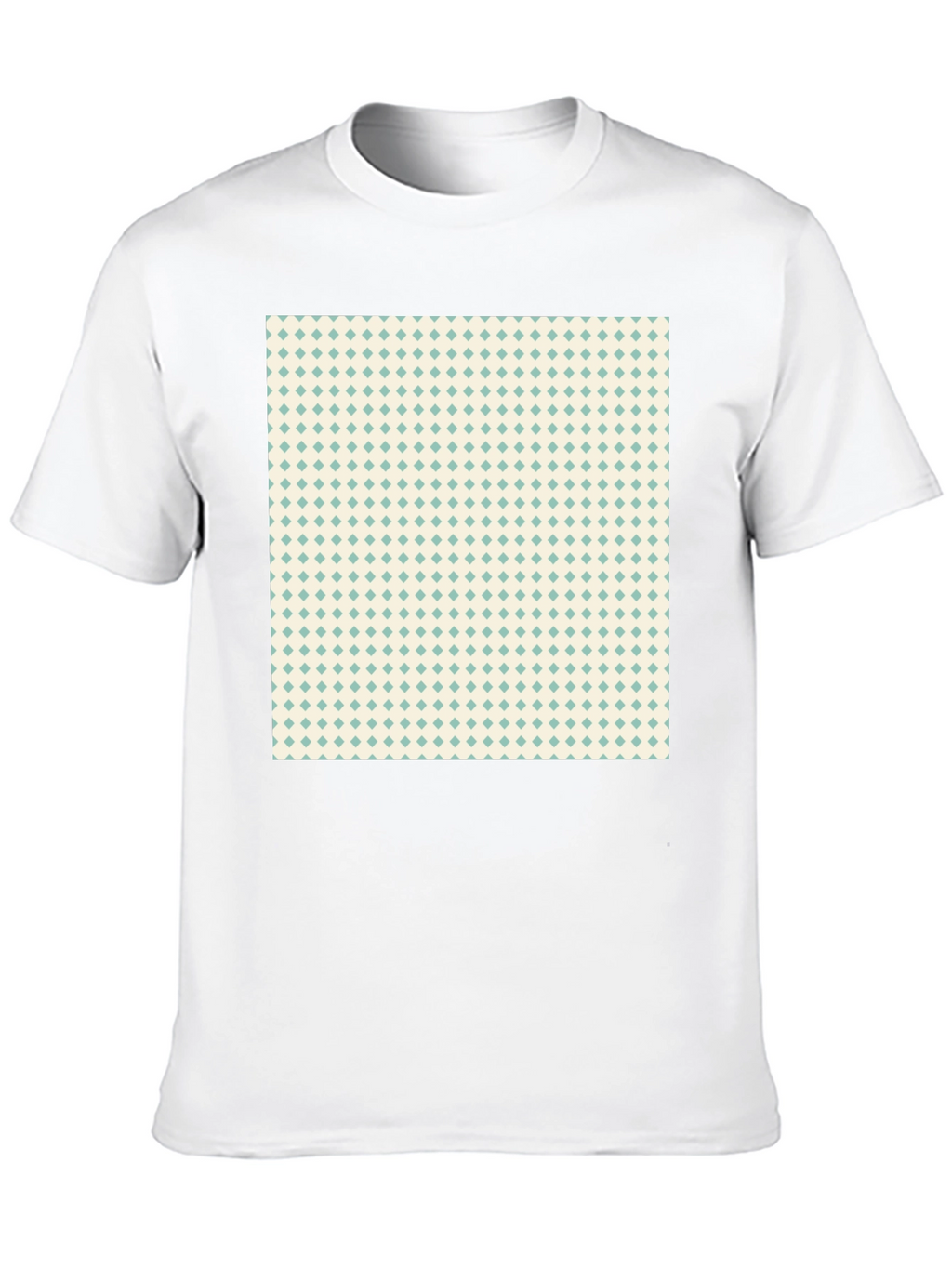 Diamond Pattern T-Shirt - Modern Style