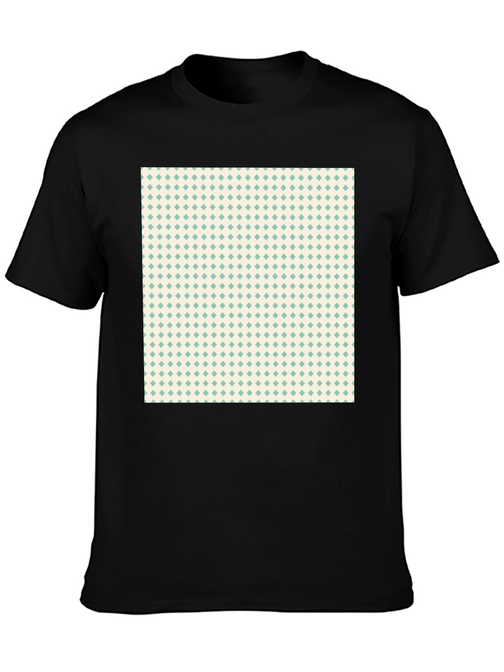 Diamond Pattern T-Shirt - Modern Style