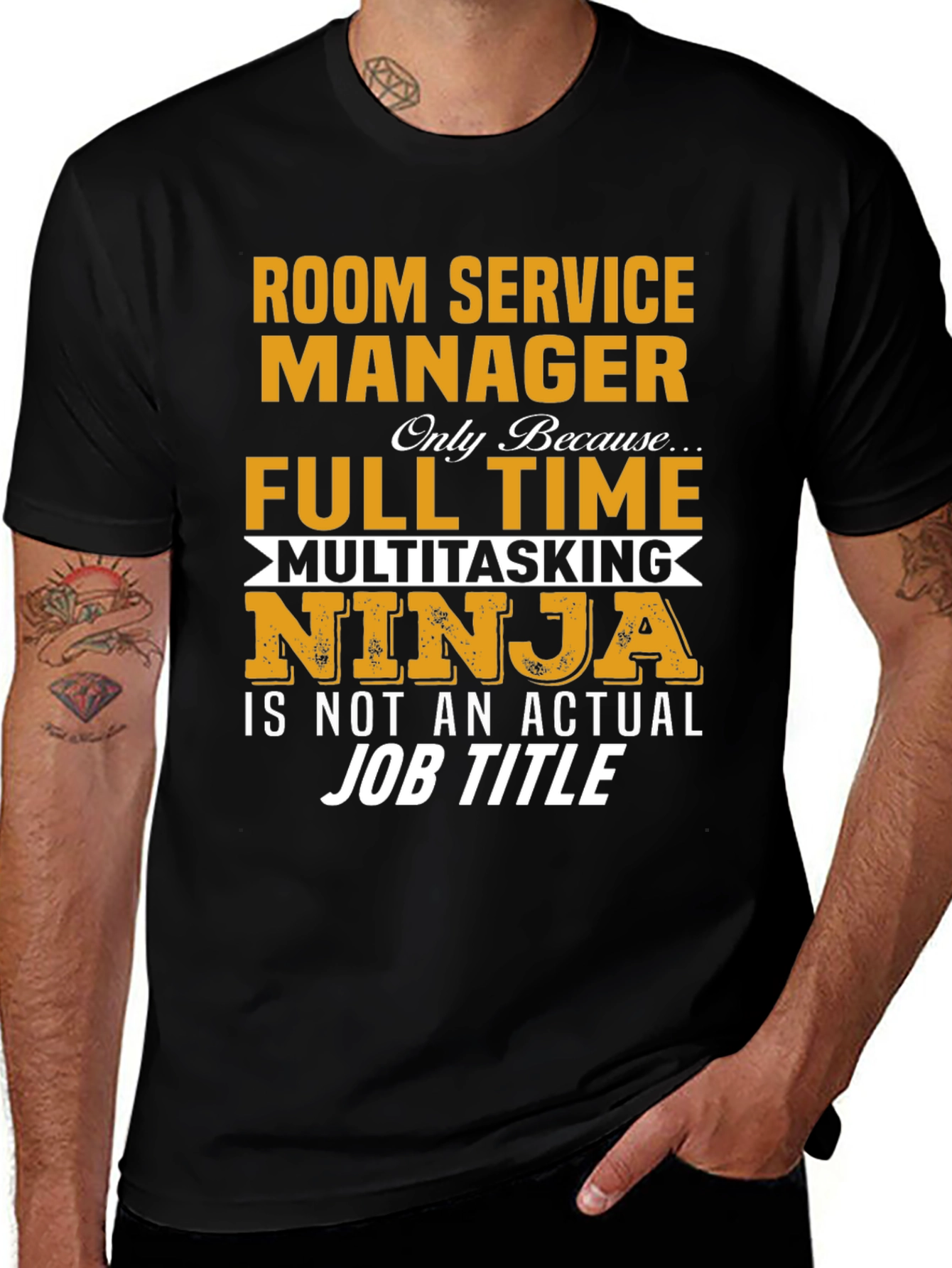 Room Service Manager Novelty T-Shirt