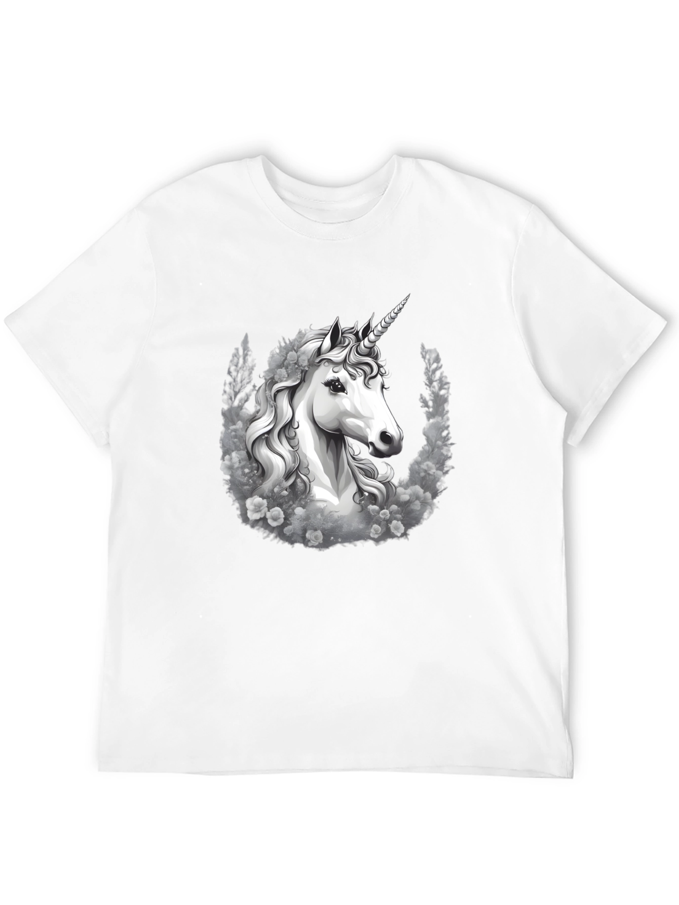 Unicorn Graphic Tee - Black T-Shirt