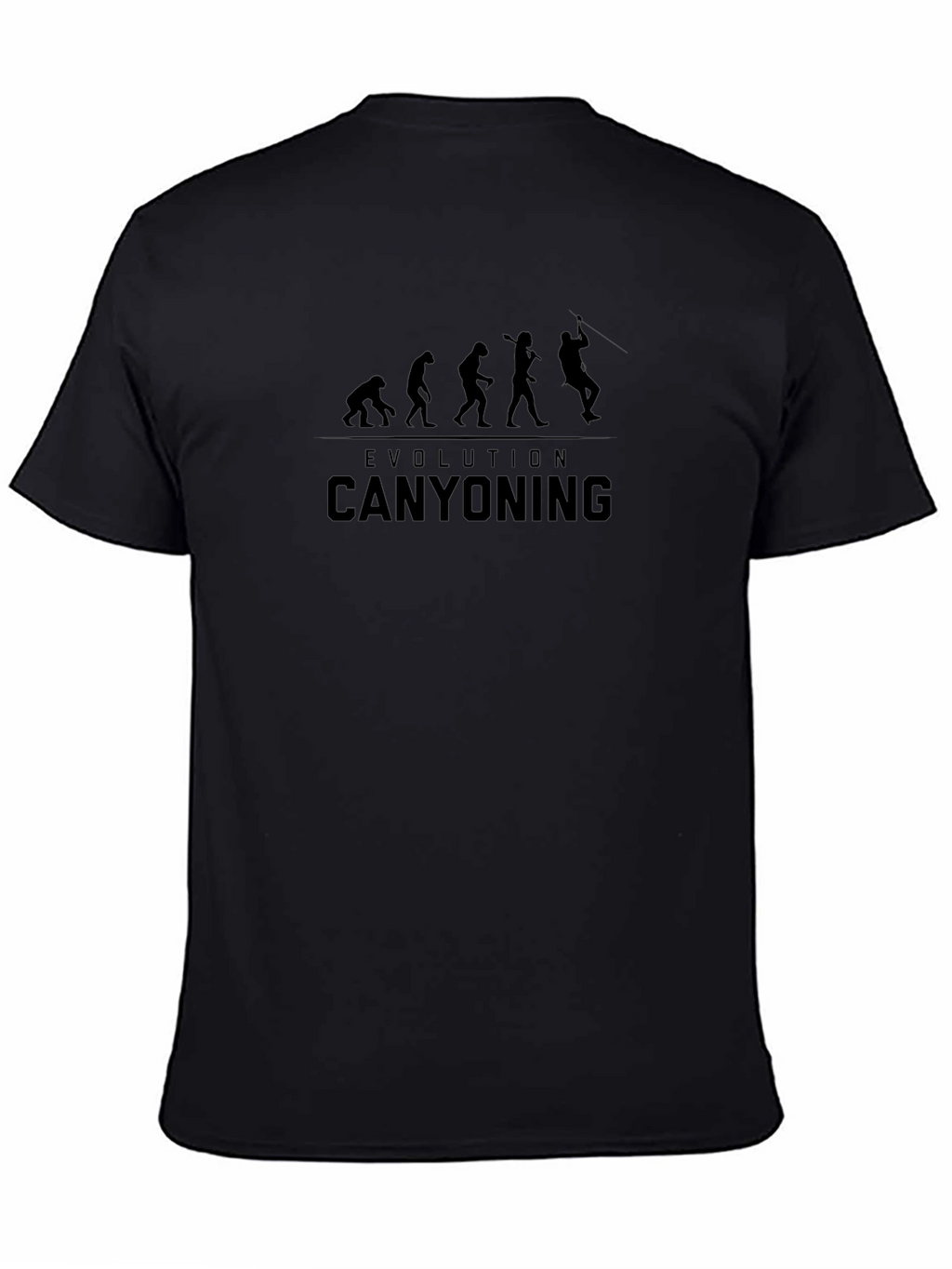 Evolution Canyoning Graphic Tee - Black