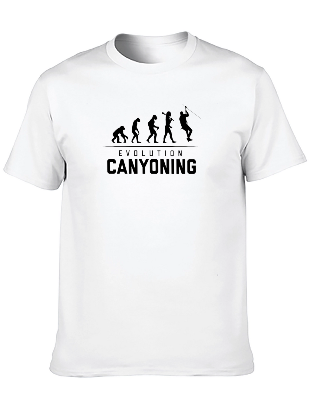 Evolution Canyoning Graphic Tee - Black