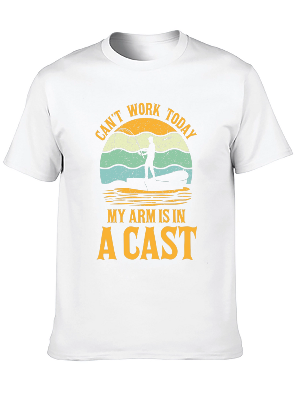 Fisherman T-Shirt - Cant Work Today