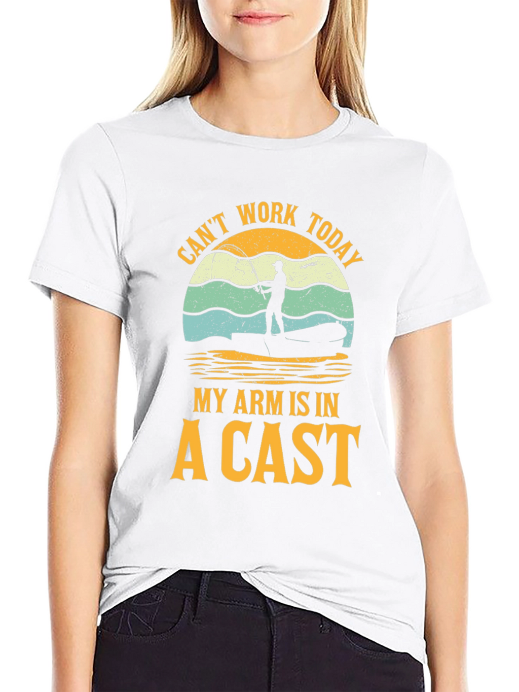 Fisherman T-Shirt - Cant Work Today