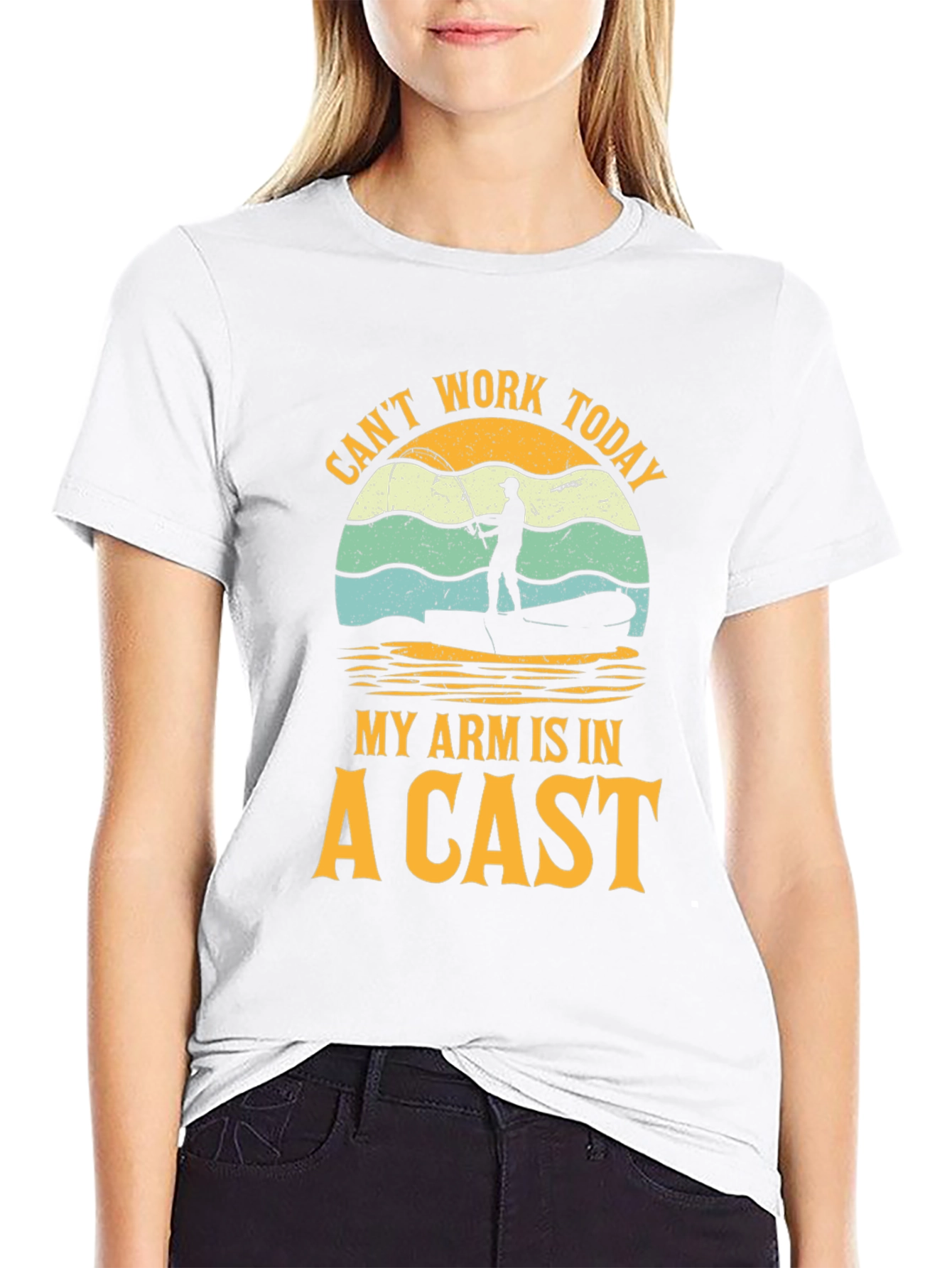 Fisherman T-Shirt - Cant Work Today