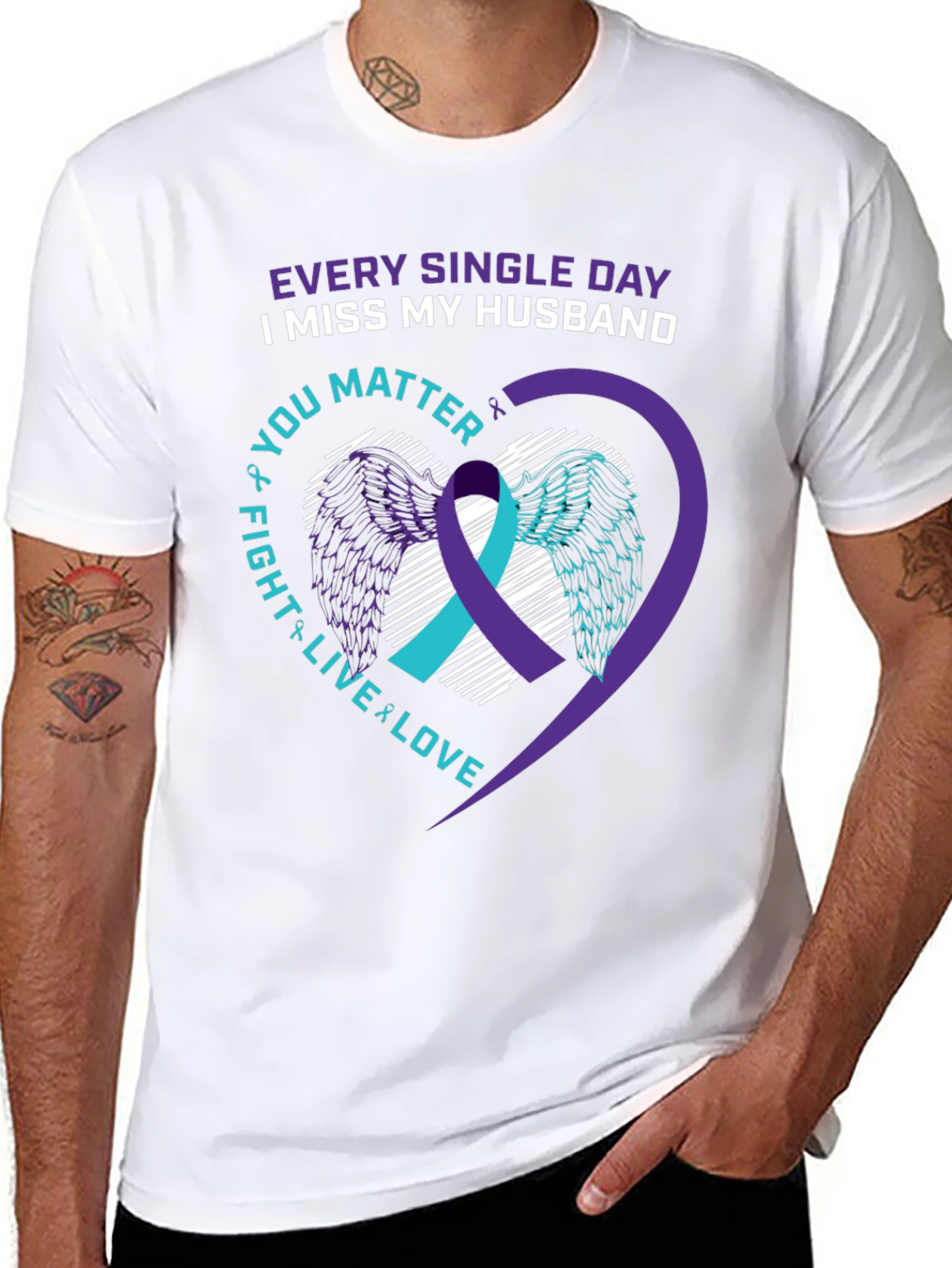 I Miss My Husband Graphic Tee
