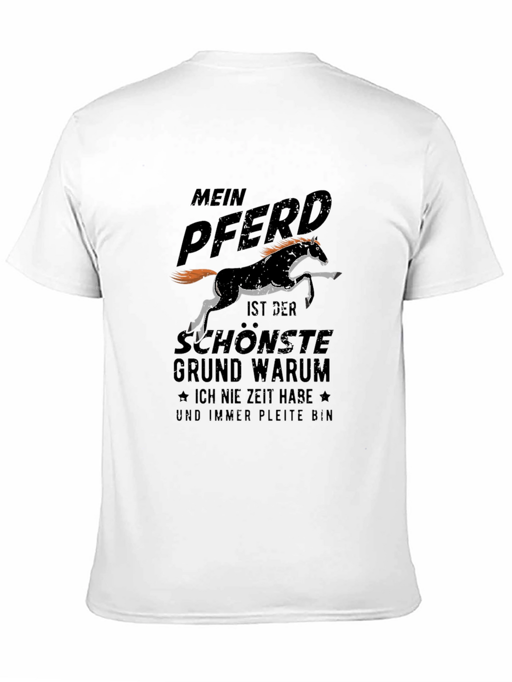 Mein Pferd T-Shirt: Horse Lover German Text Tee