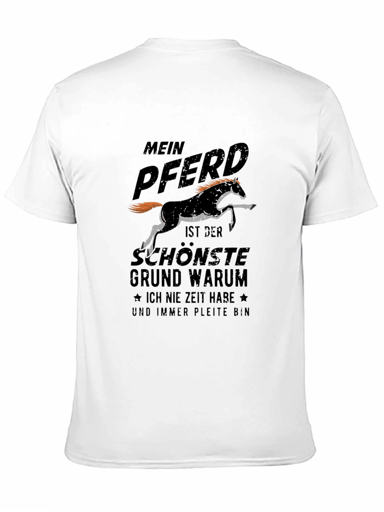 Mein Pferd T-Shirt: Horse Lover German Text Tee