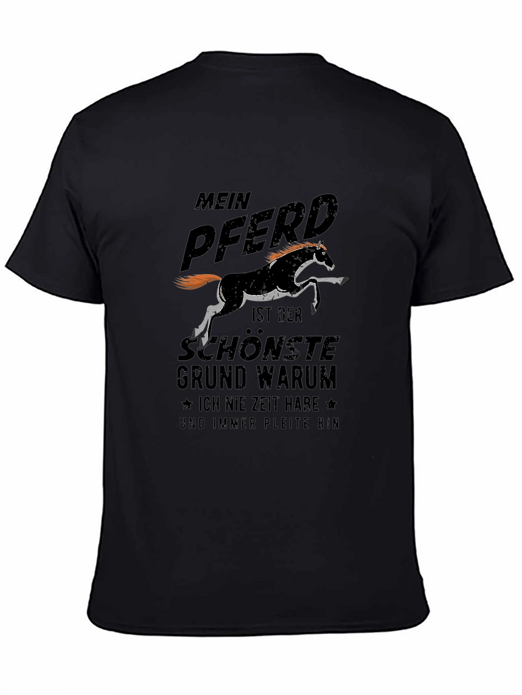 Mein Pferd T-Shirt: Horse Lover German Text Tee