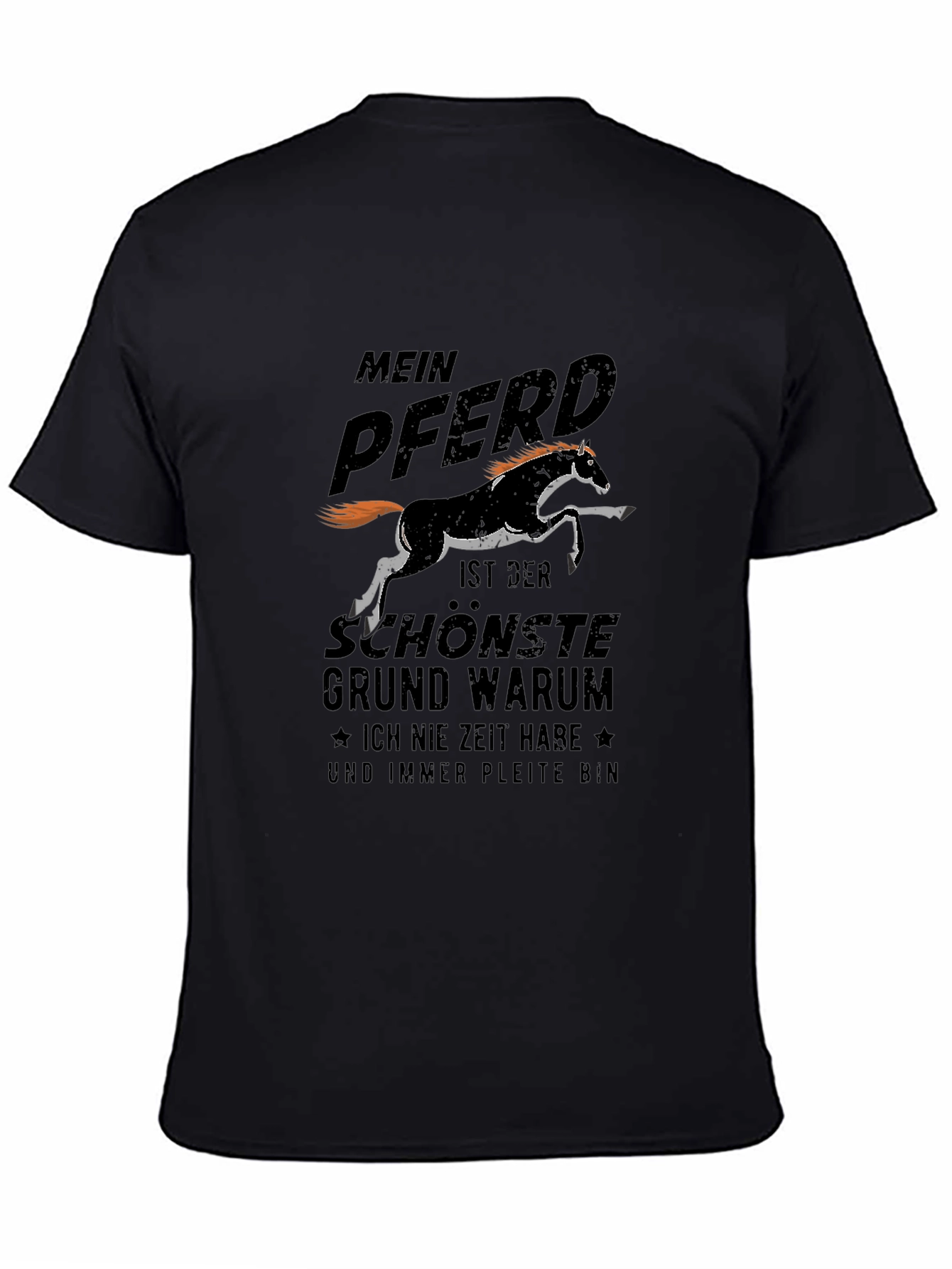 Mein Pferd T-Shirt: Horse Lover German Text Tee
