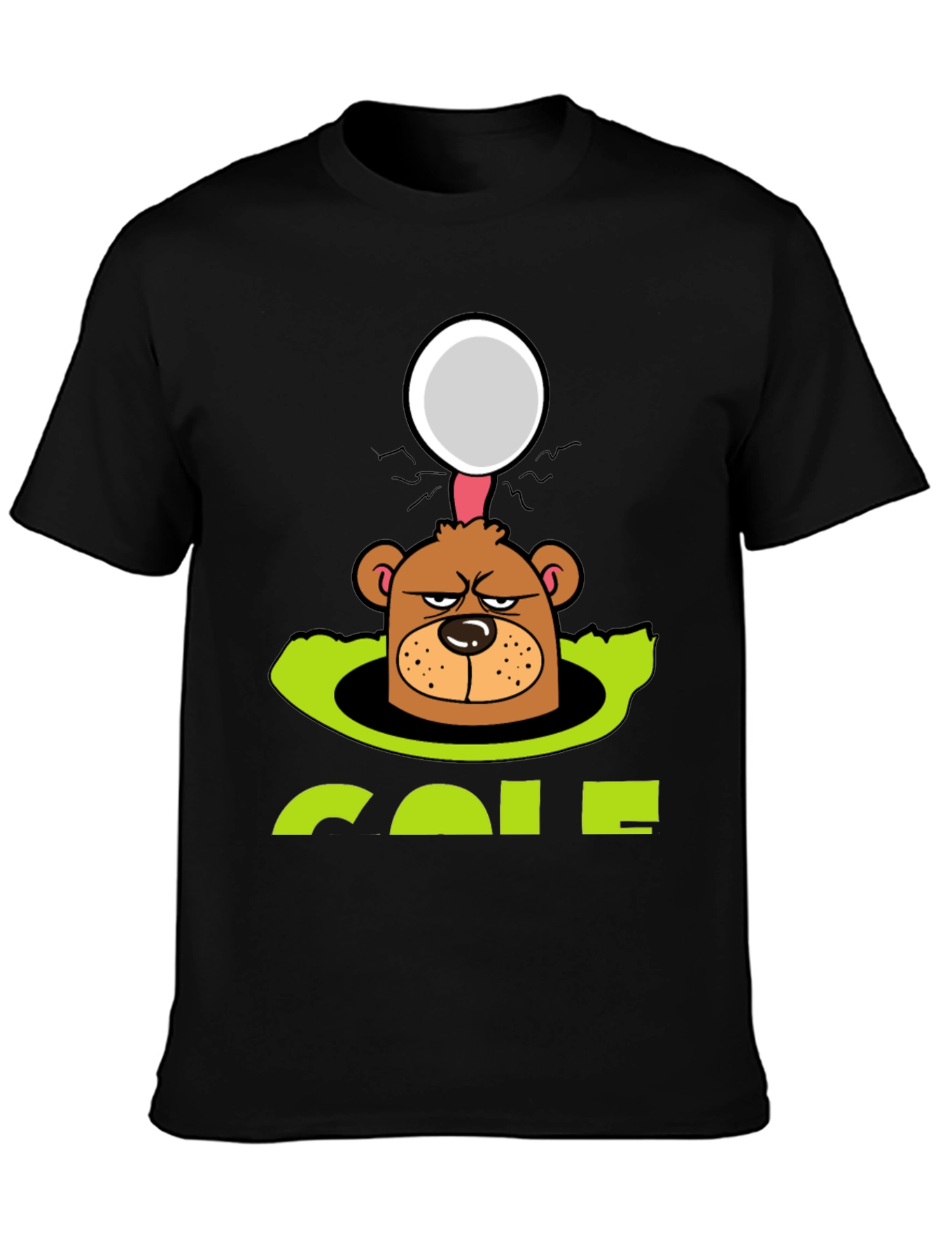 Funny Golf Bear T-Shirt