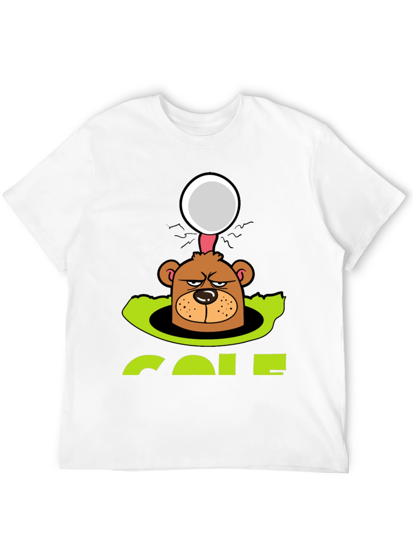 Funny Golf Bear T-Shirt