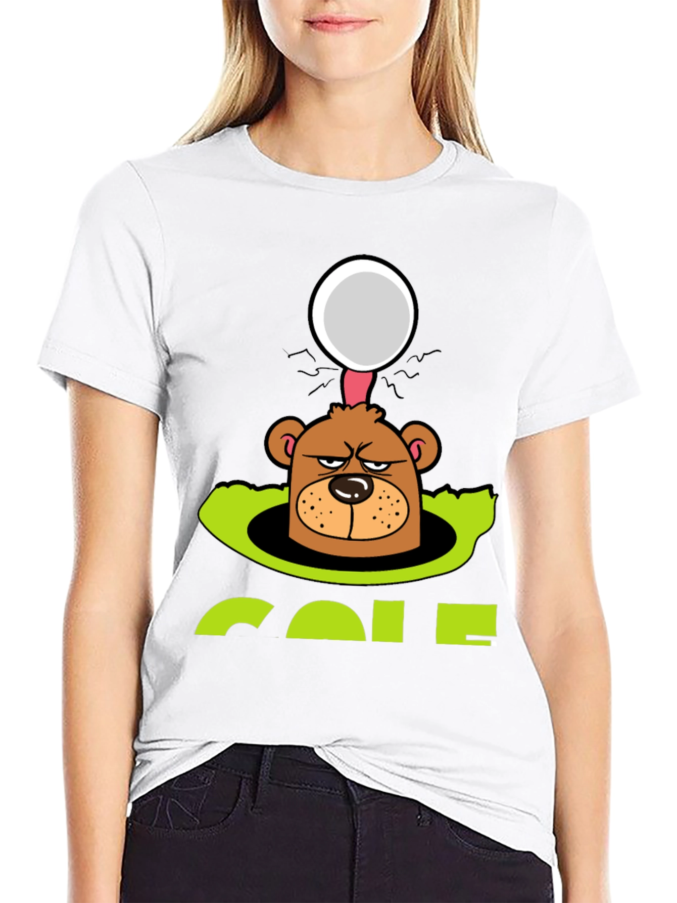 Funny Golf Bear T-Shirt