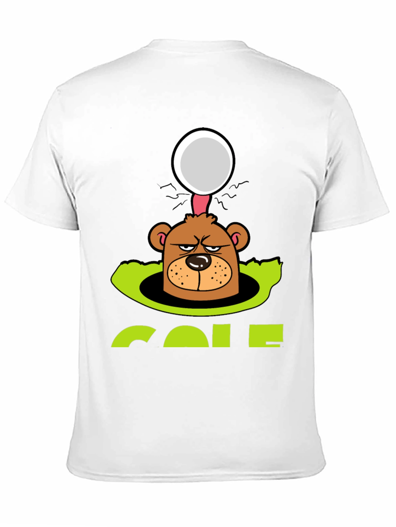 Funny Golf Bear T-Shirt