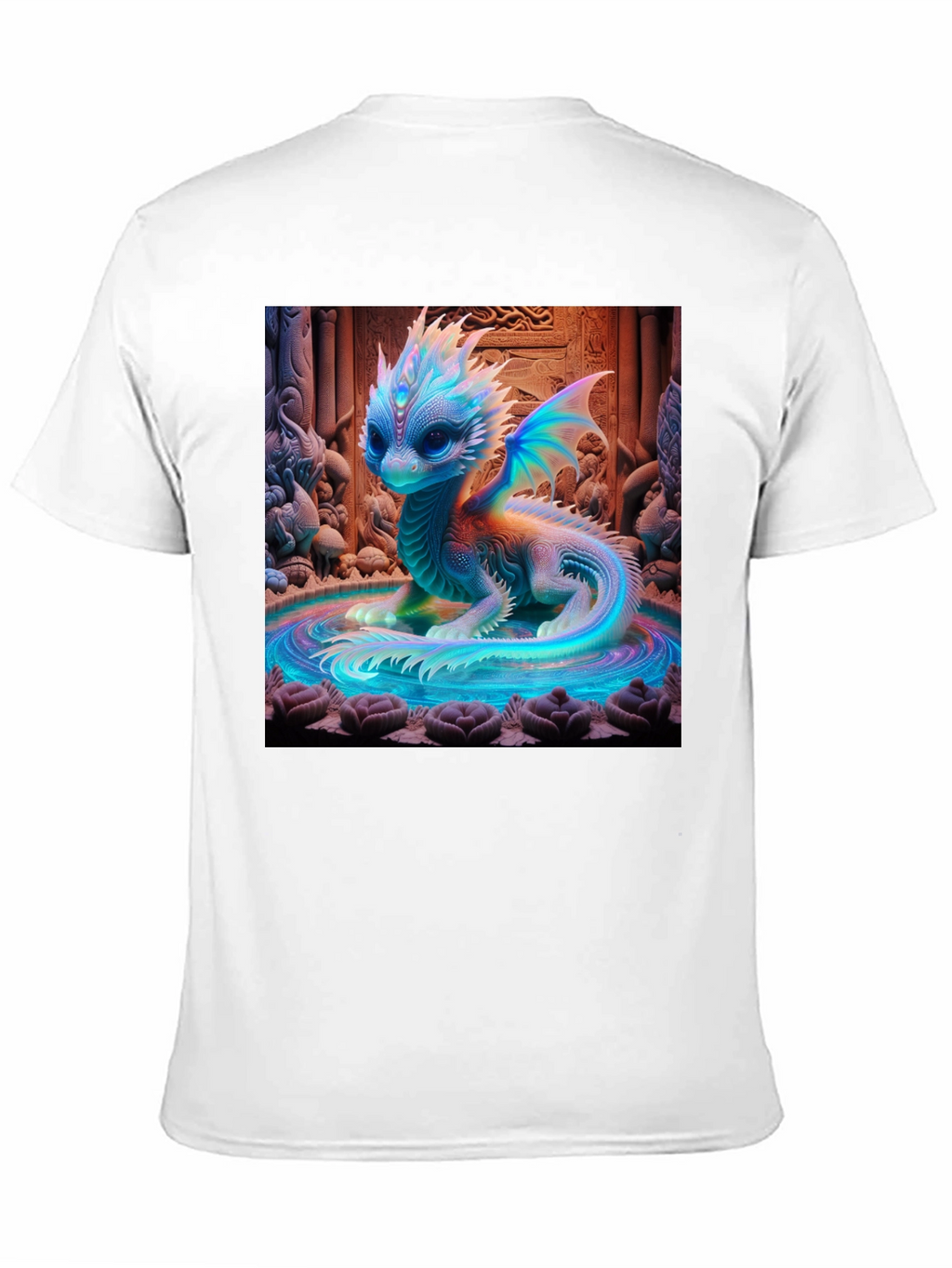 Mystical Dragon Graphic Tee - Unique Design