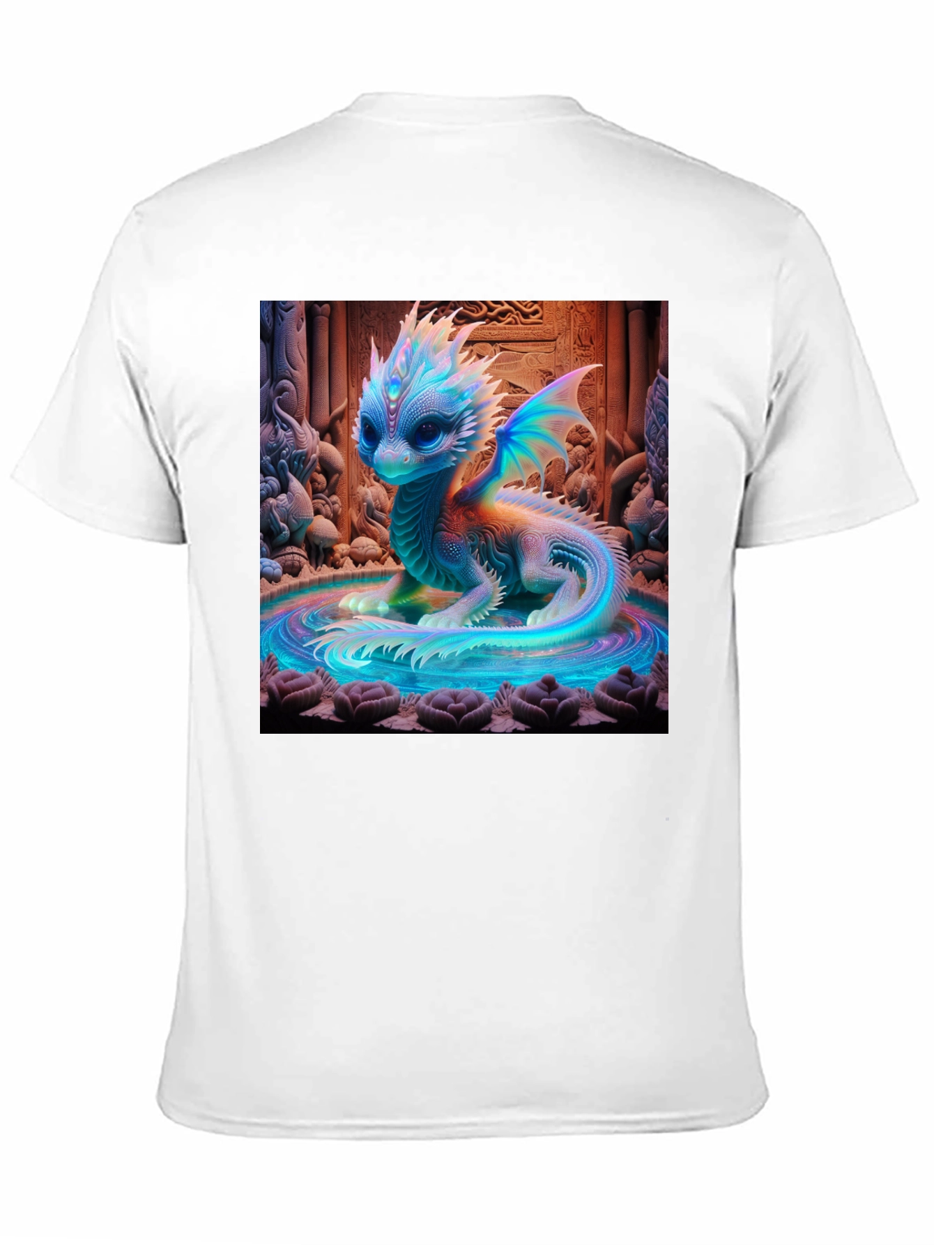 Mystical Dragon Graphic Tee - Unique Design