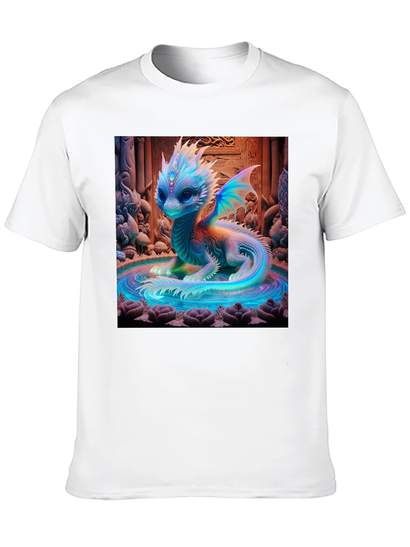 Mystical Dragon Graphic Tee - Unique Design