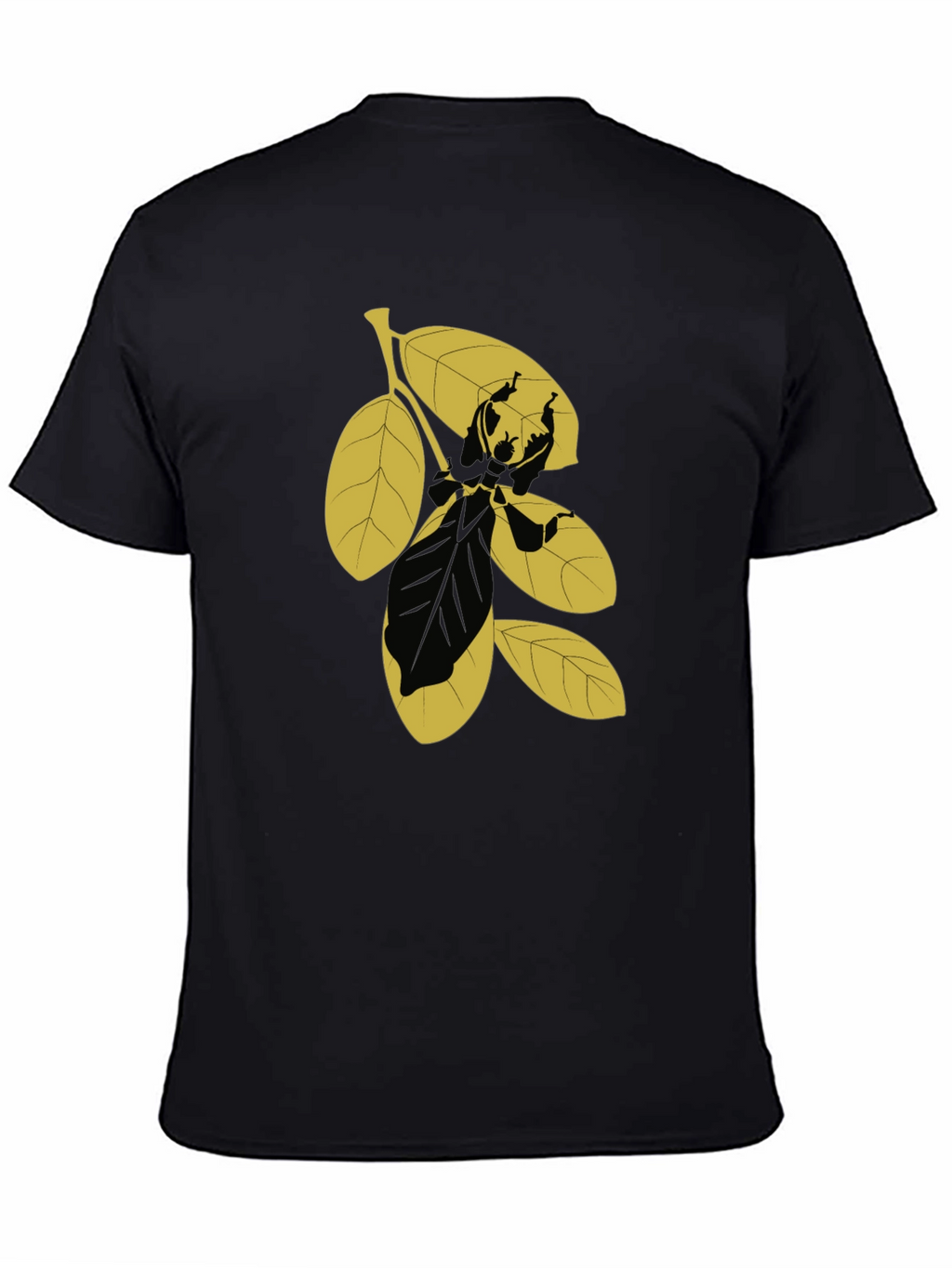 Leaf Graphic Tee - Unique Design Casual Wear