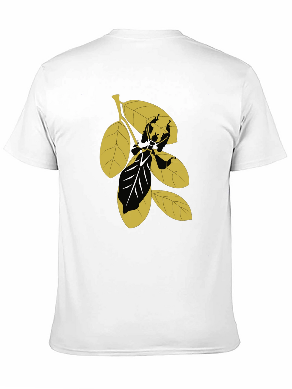 Leaf Graphic Tee - Unique Design Casual Wear
