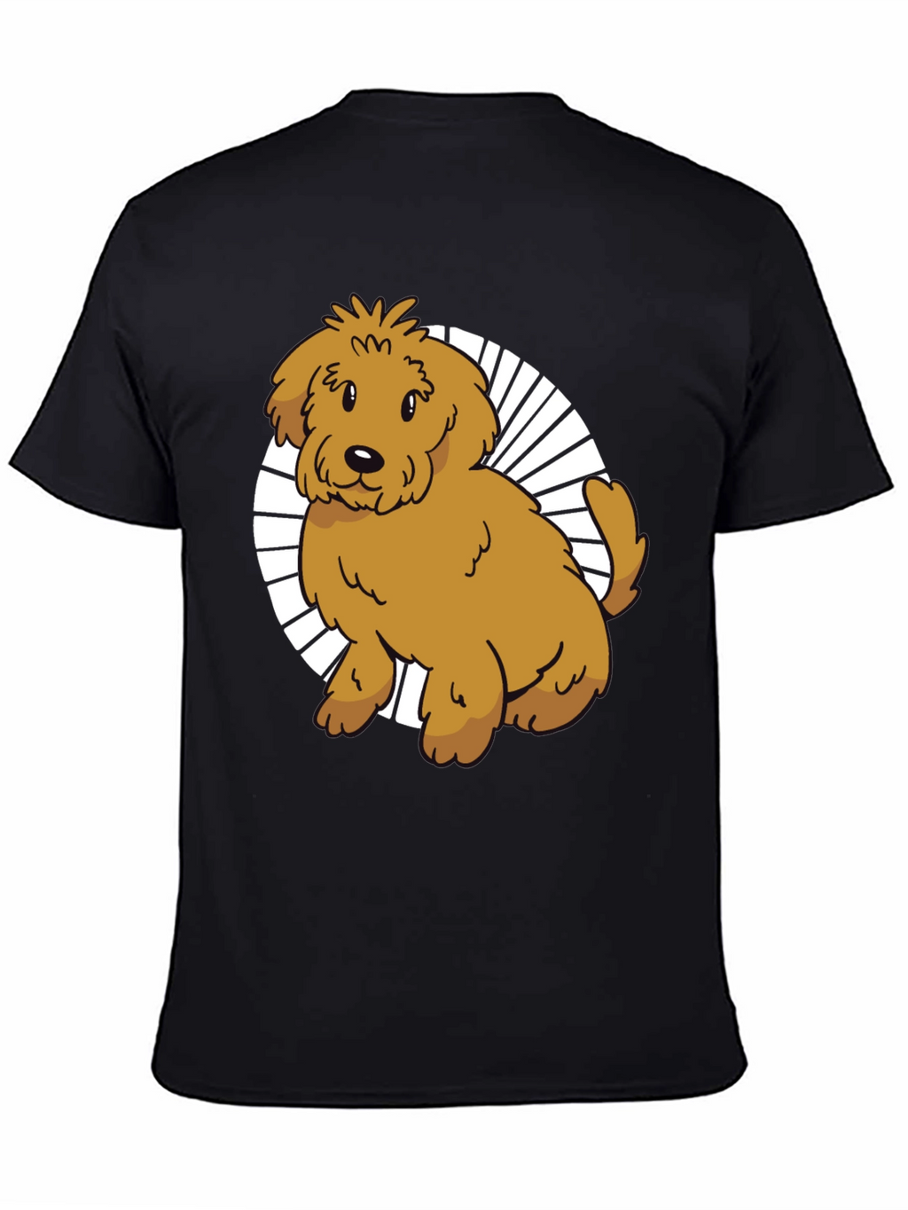 Cute Dog Graphic Tee - Unisex Black Shirt