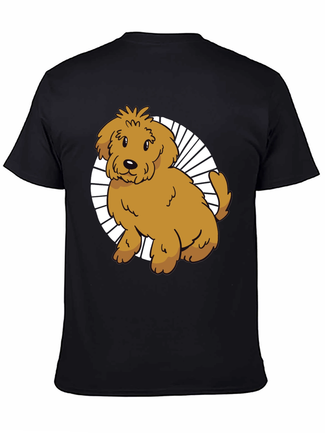 Cute Dog Graphic Tee - Unisex Black Shirt