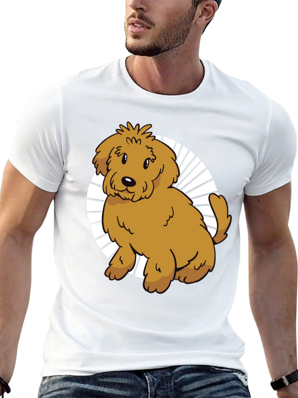 Cute Dog Graphic Tee - Unisex Black Shirt