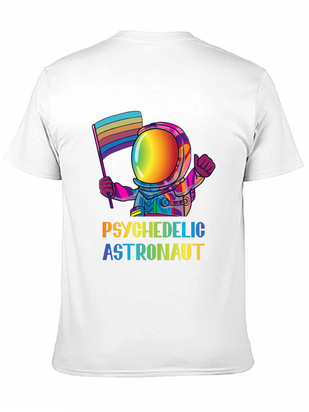 Psychedelic Astronaut Pride T-Shirt