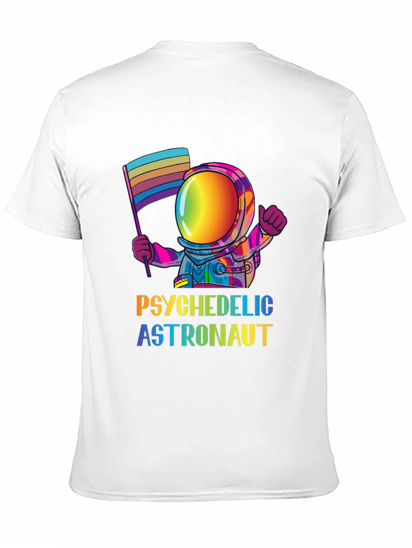 Psychedelic Astronaut Pride T-Shirt