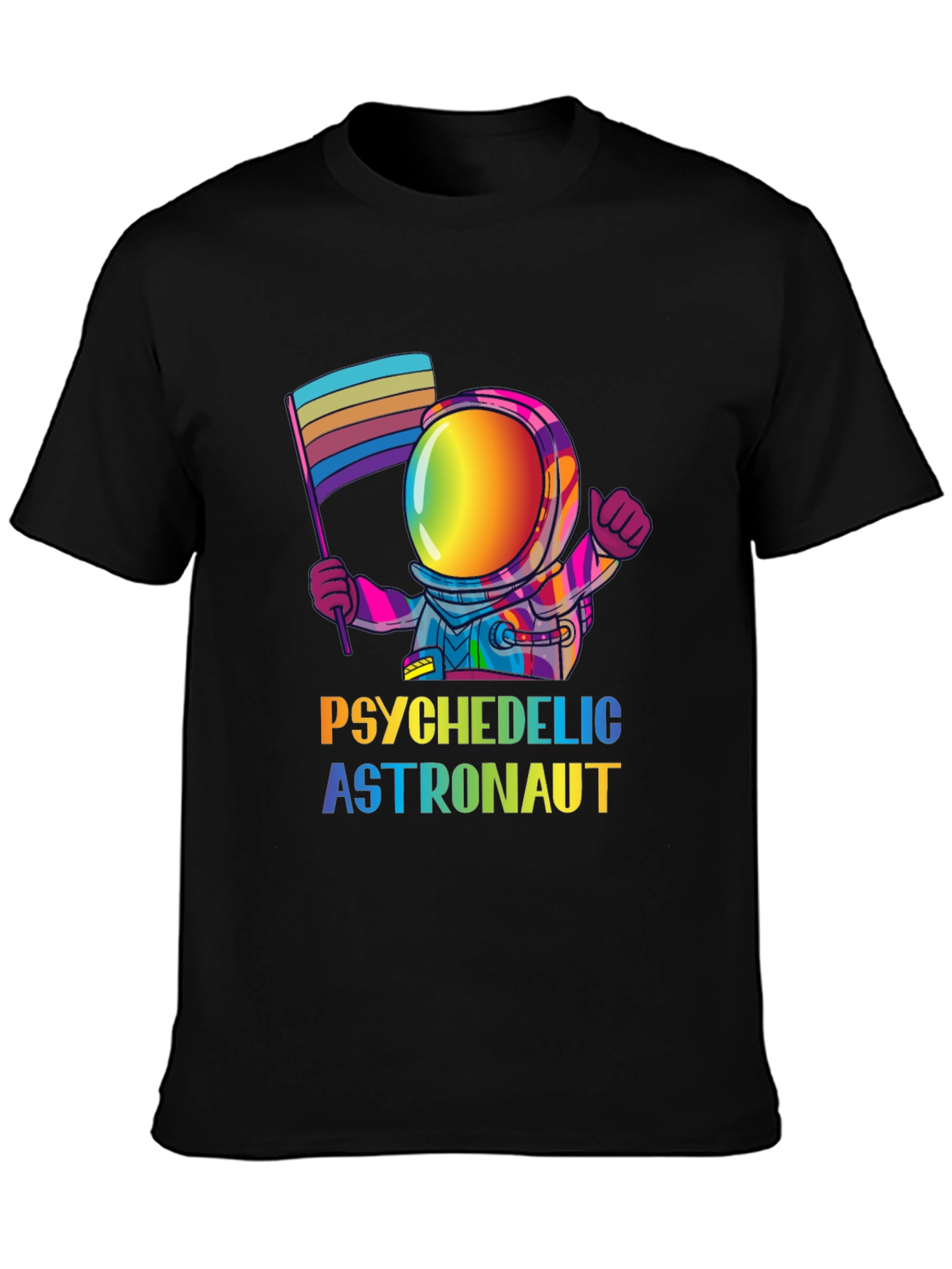Psychedelic Astronaut Pride T-Shirt