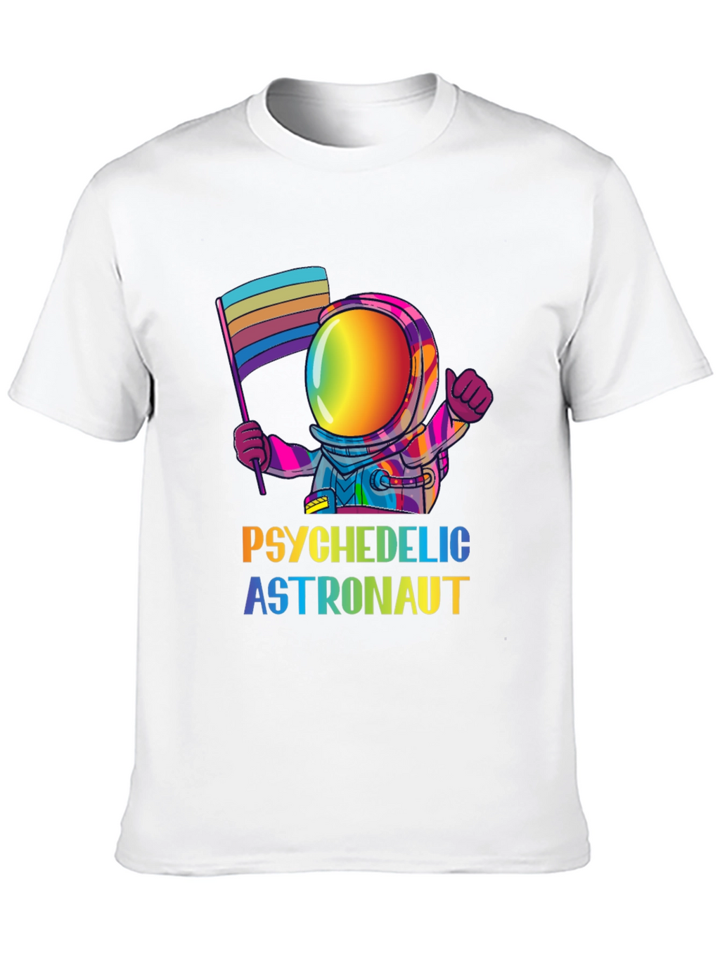 Psychedelic Astronaut Pride T-Shirt