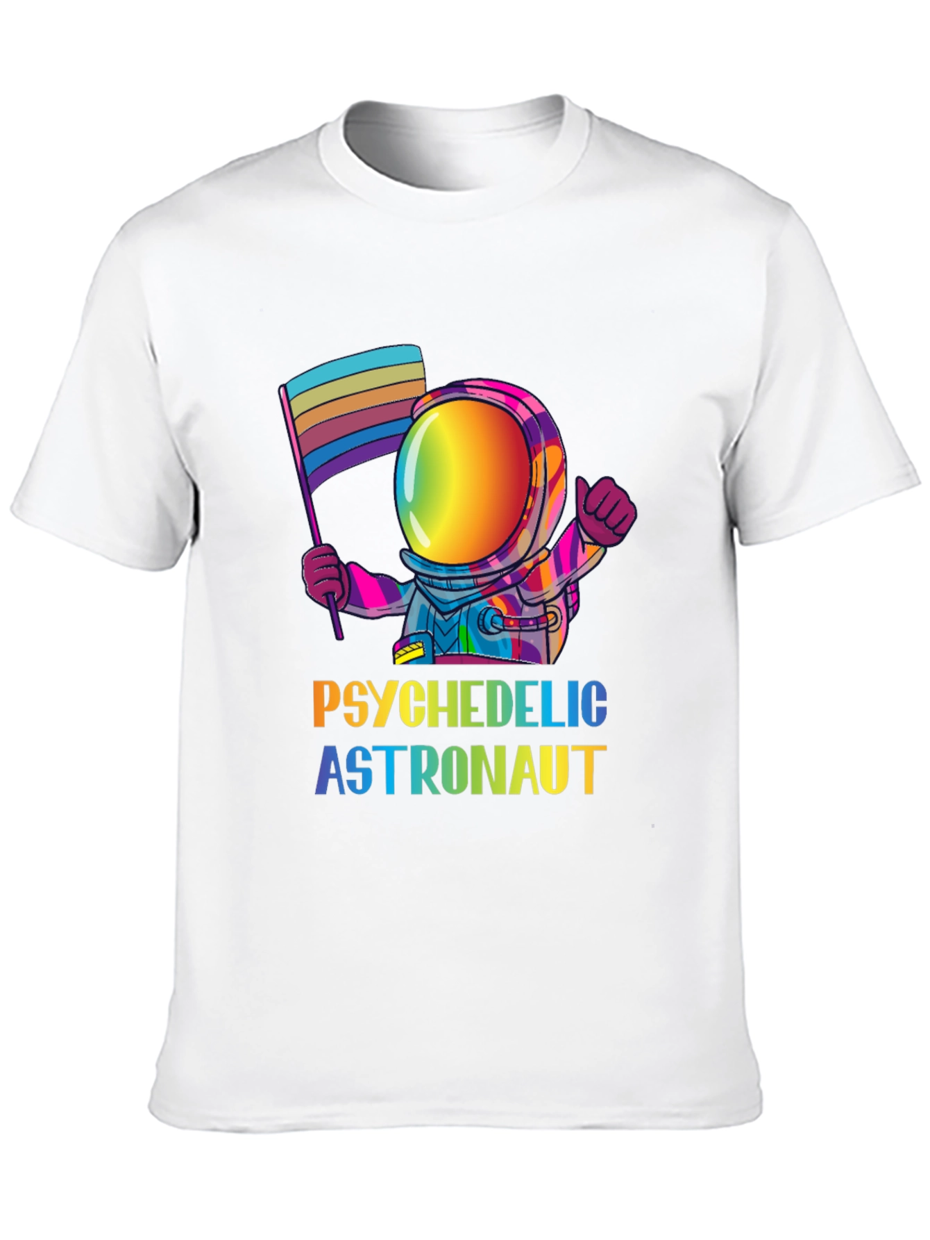 Psychedelic Astronaut Pride T-Shirt