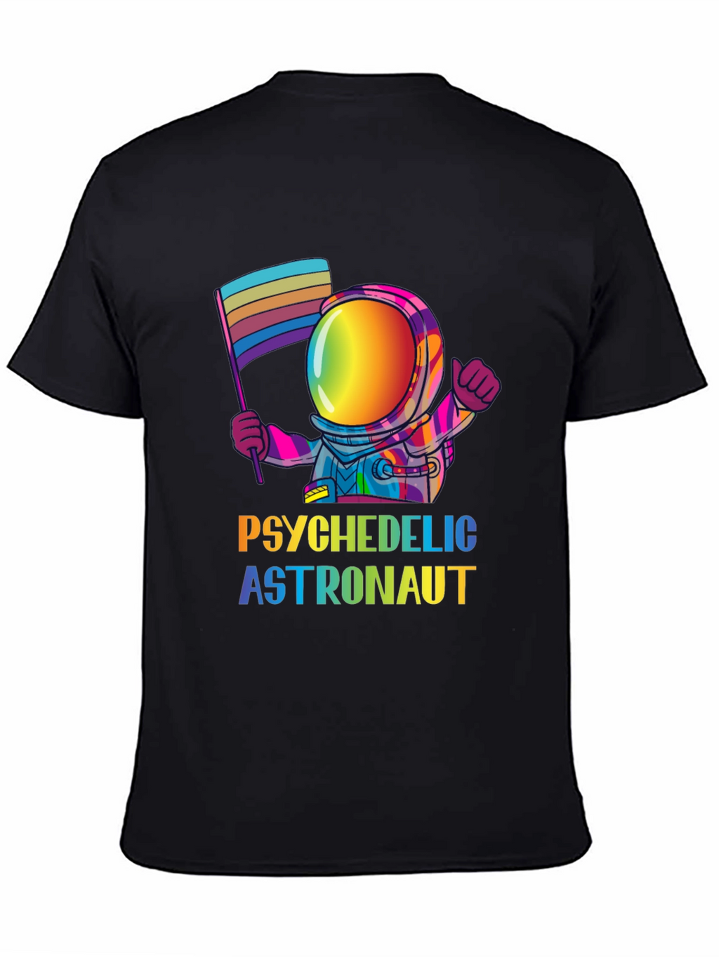 Psychedelic Astronaut Pride T-Shirt