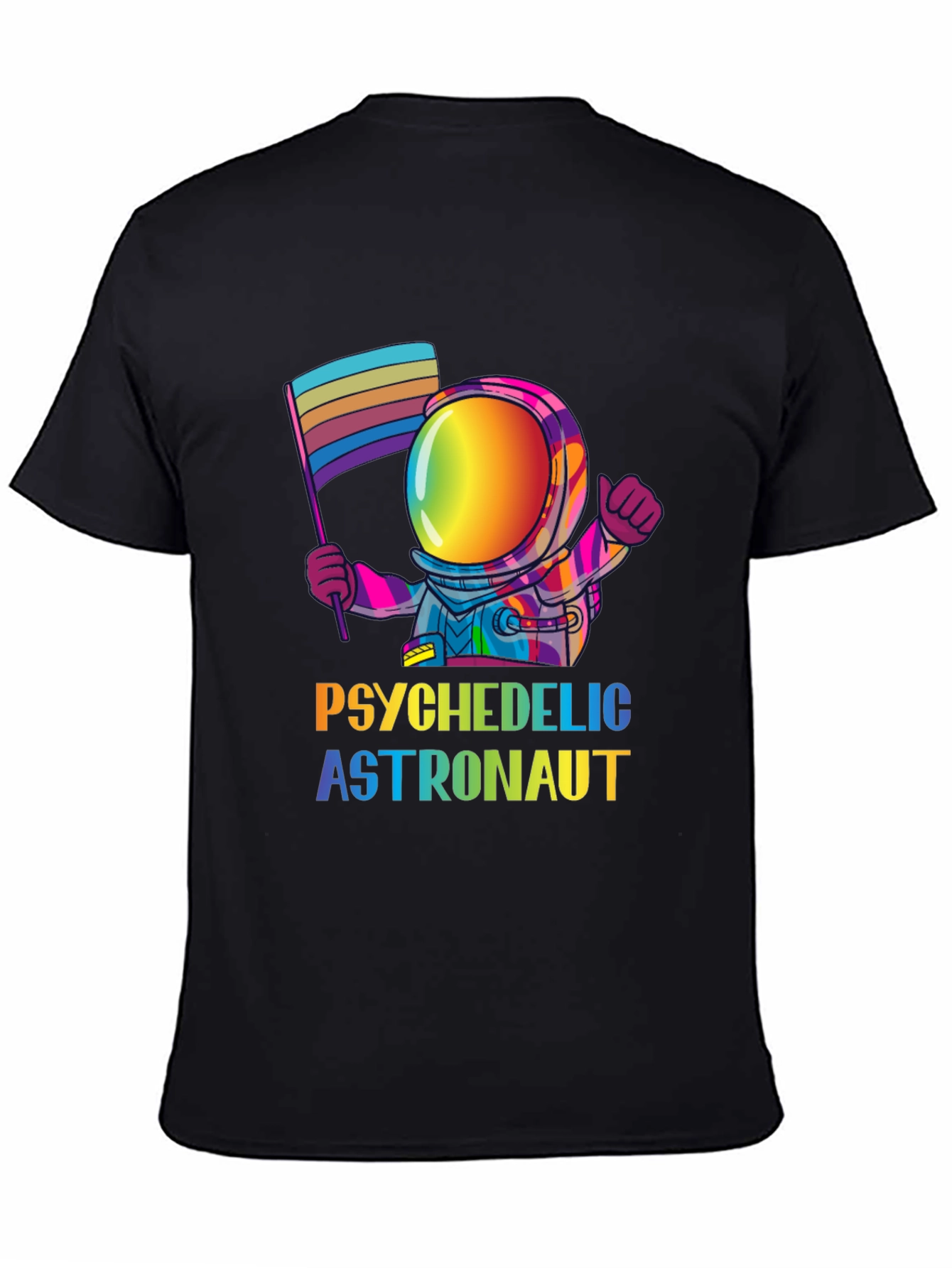 Psychedelic Astronaut Pride T-Shirt