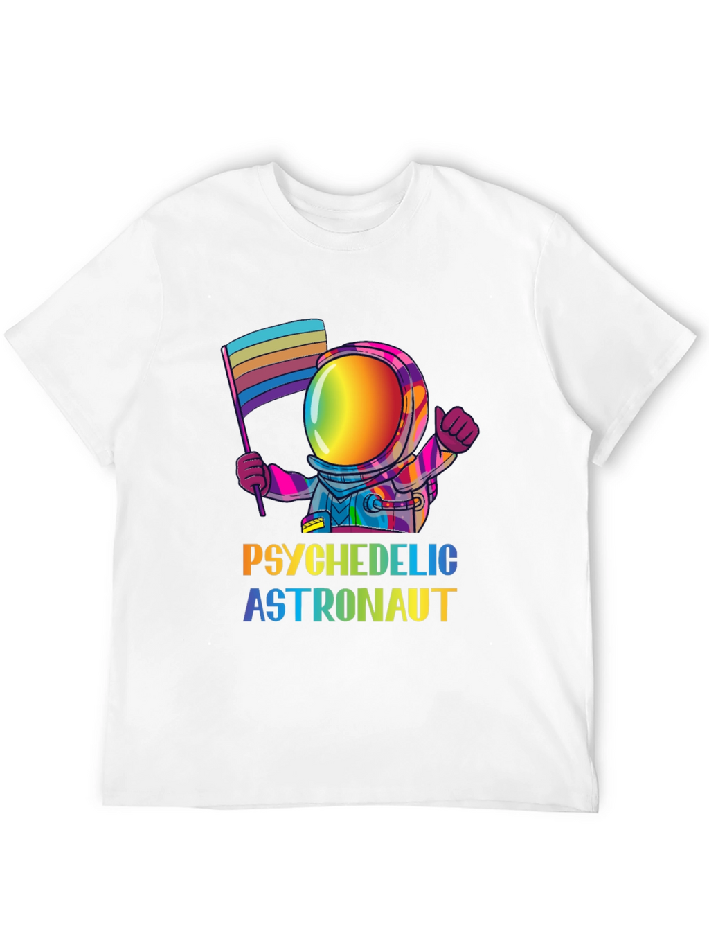 Psychedelic Astronaut Pride T-Shirt