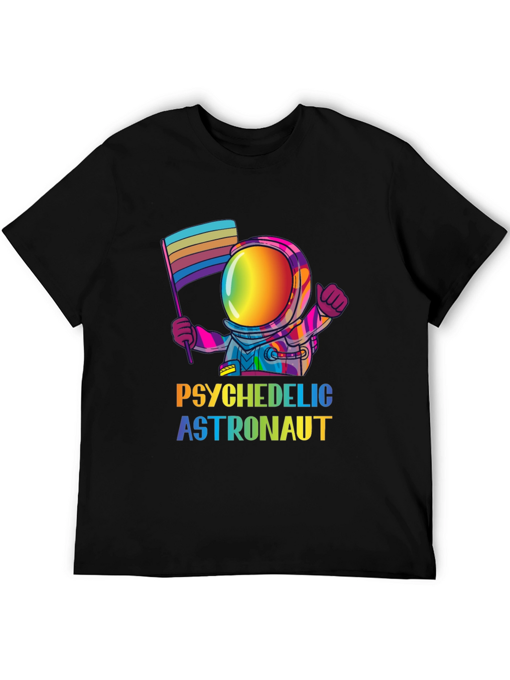 Psychedelic Astronaut Pride T-Shirt