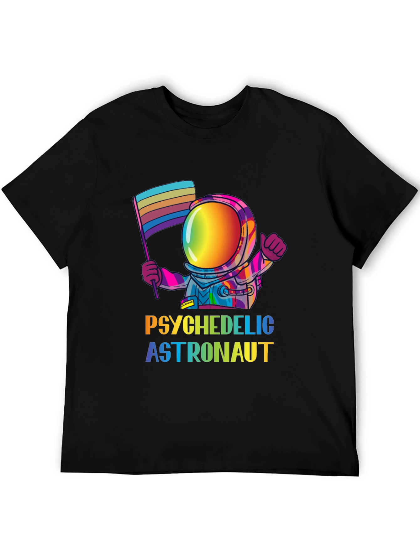 Psychedelic Astronaut Pride T-Shirt
