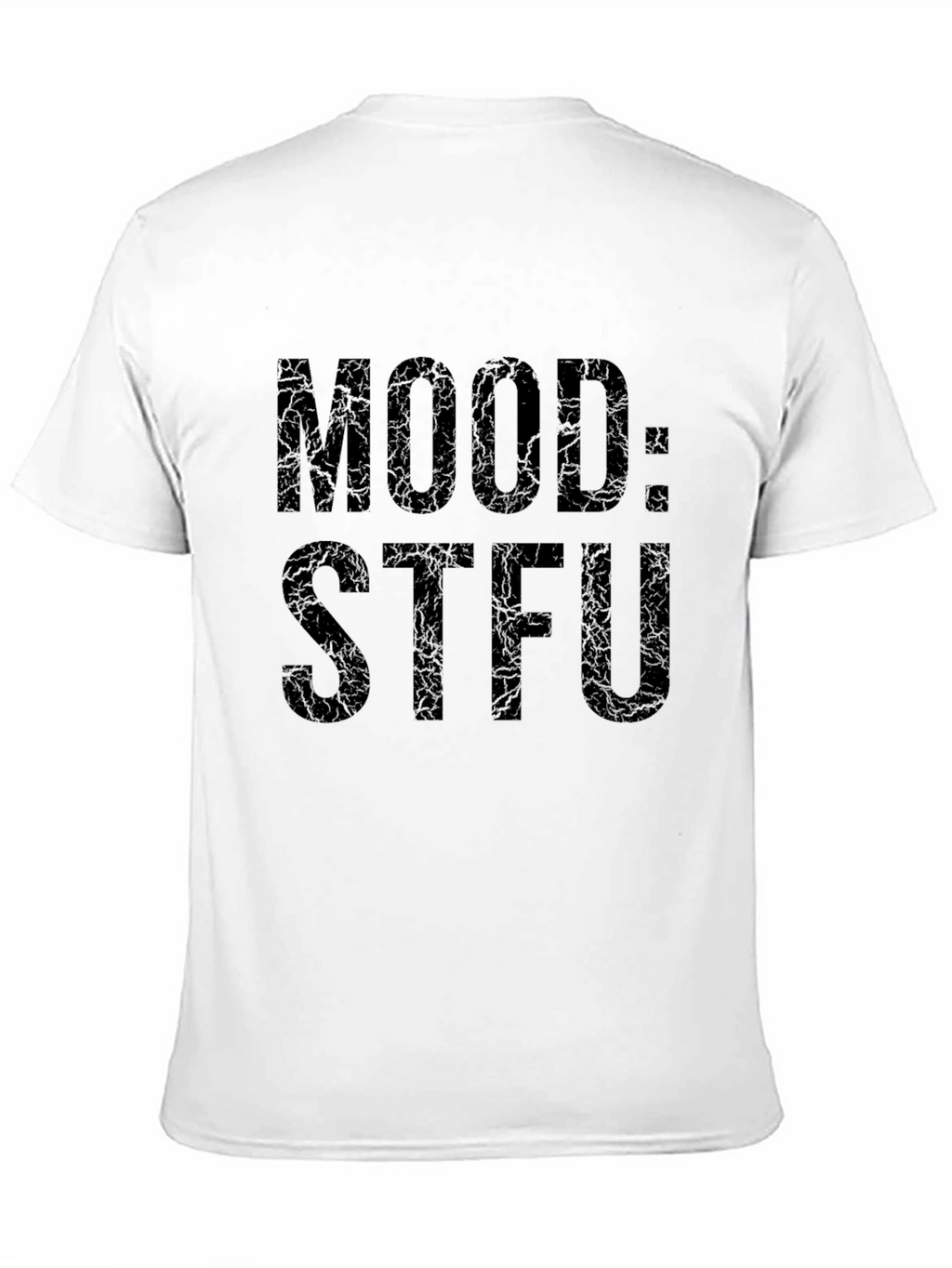 Mood STFU Graphic Tee - Black Casual T-Shirt
