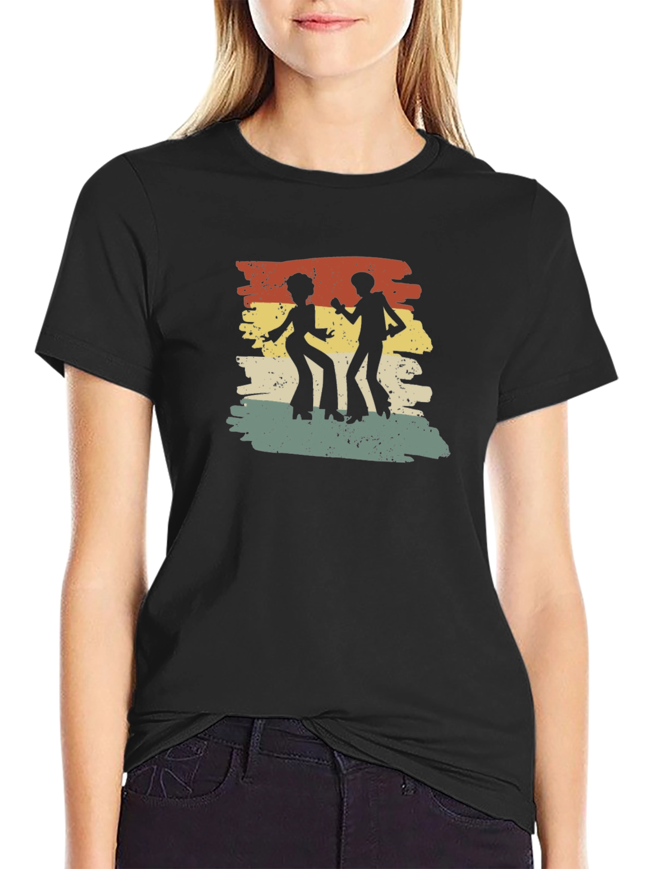 Retro Disco Dance T-Shirt - Vintage Style Tee