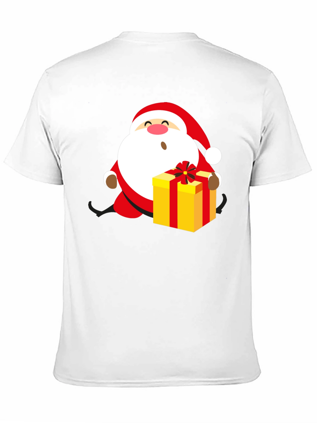 Festive Santa Gift Graphic Tee