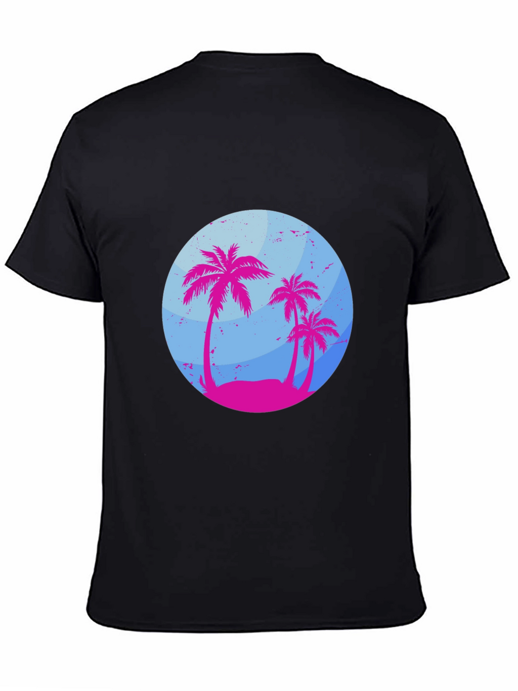 Tropical Palm Tree Graphic T-Shirt - Summer Vibes
