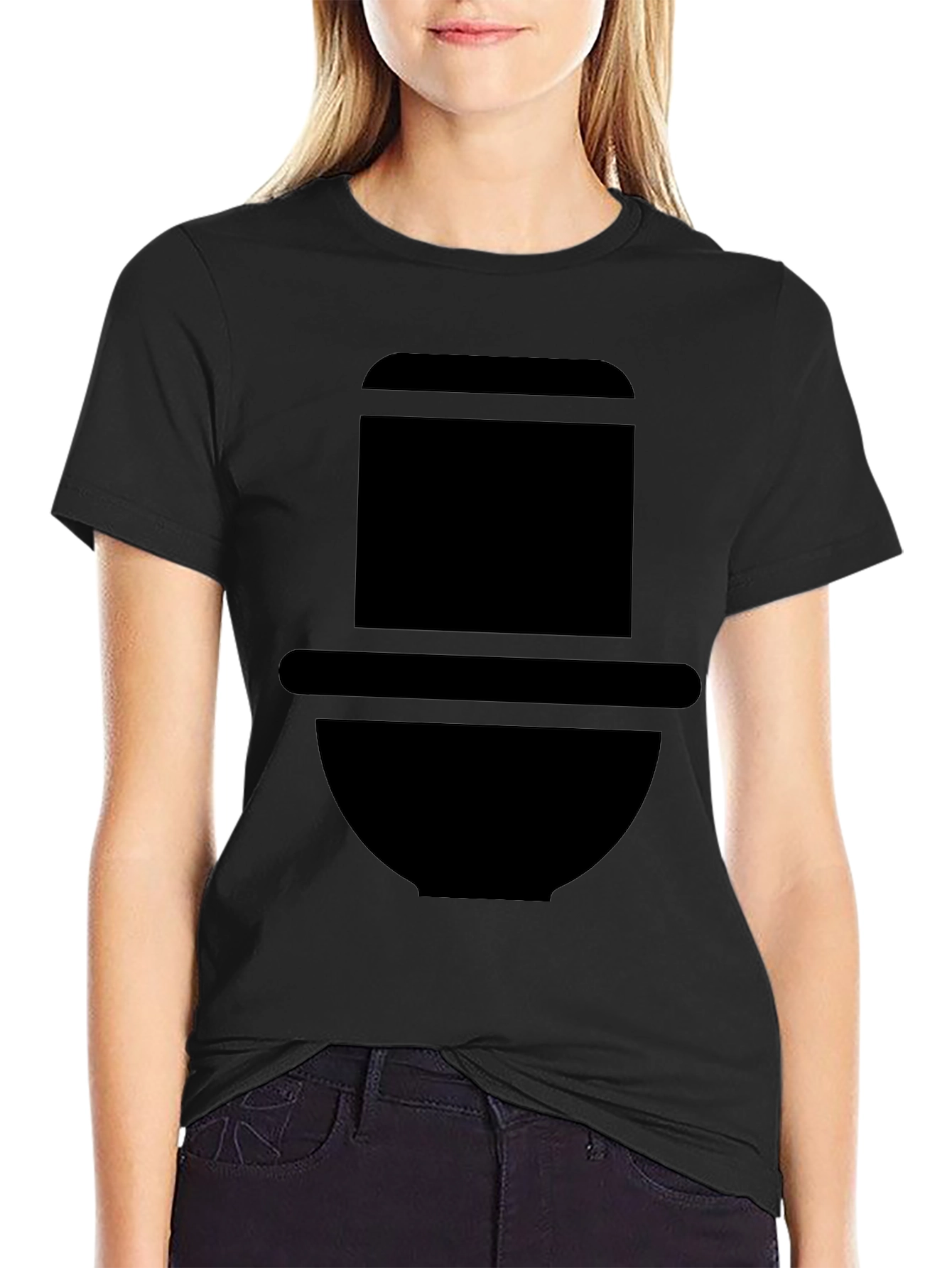 Minimalist Diver Helmet Graphic Tee - Black