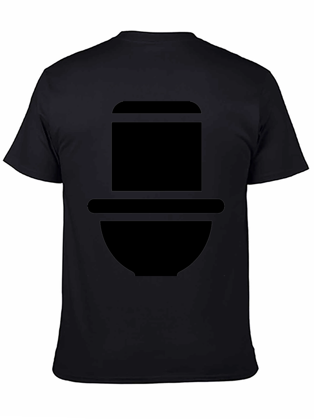 Minimalist Diver Helmet Graphic Tee - Black