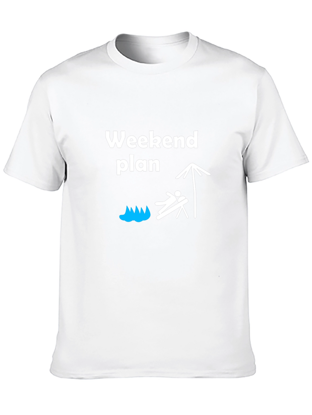 Weekend Plan Graphic T-Shirt